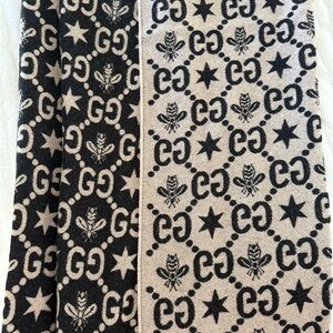 Gucci jacquard blanket throw